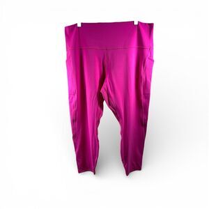 Lululemon Align High Rise in Bright Pink Size 20